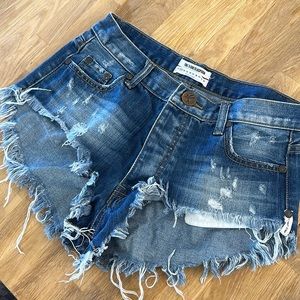 One Teaspoon Jean shorts